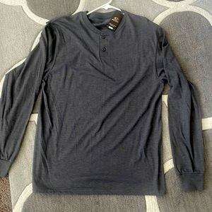 Dark grey long sleeve shirt-medium